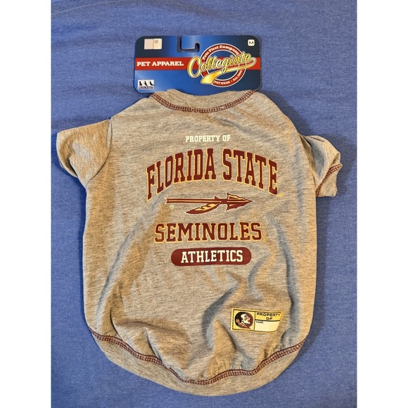 Pets First NCAA T-Shirt for Dogs,  Florida State Seminoles, Size Medium, NWT - Picture 1 of 6
